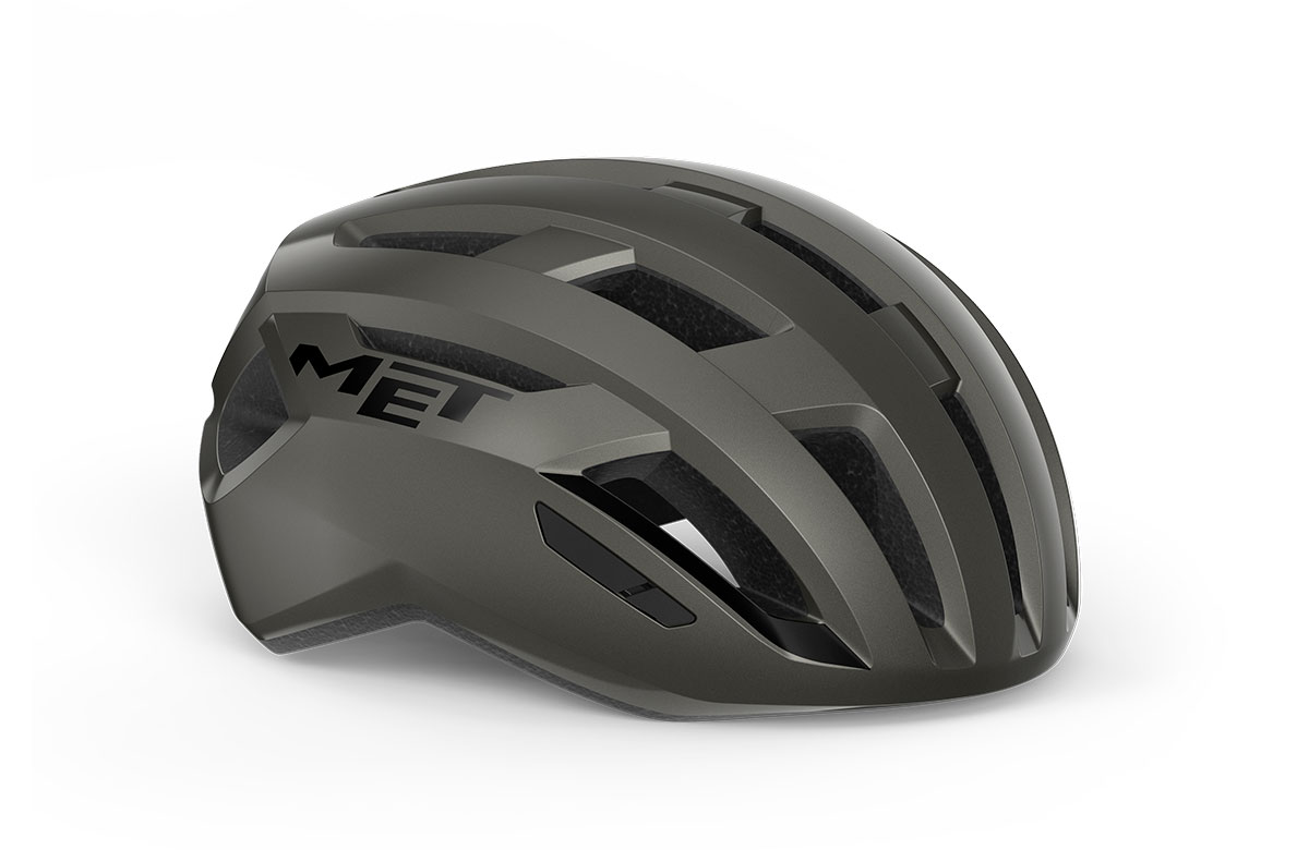 Шлем Met VINCI MIPS CE размер L (58-61), titanium metallic/glossy, серый металлик глянцевый