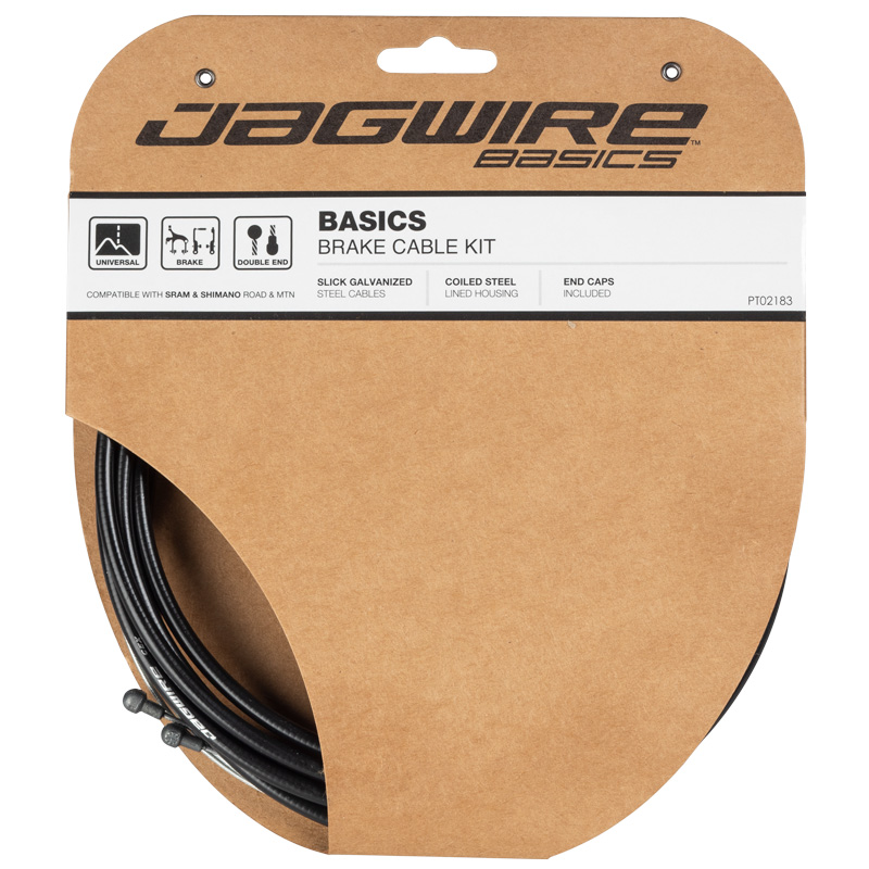 Комплект JAGWIRE Basics Brake DIY Kit - Black гальмівний фото 