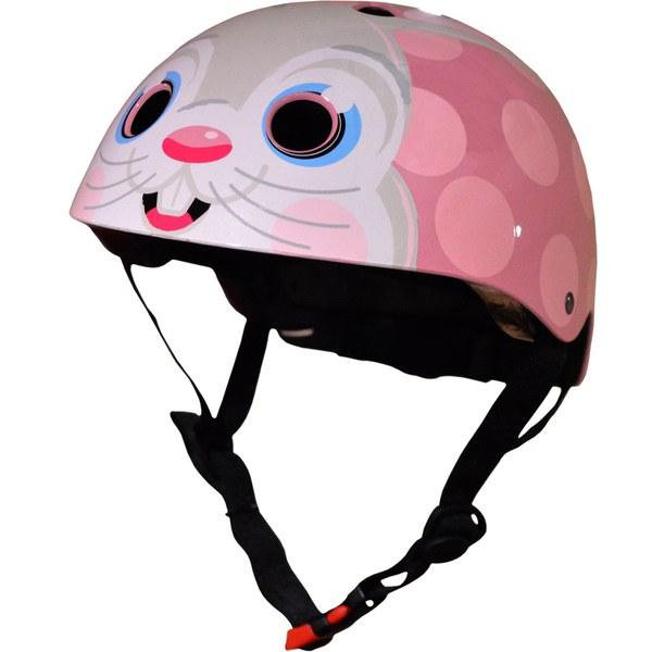 Шлем детский Kiddimoto Bunny, размер S 48-53см