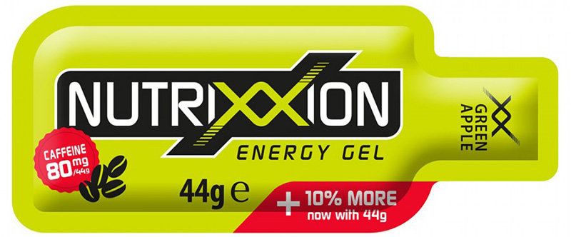 Гель Nutrixxion Energy Gel XX-Force - Green Apple (80мг кофеїну) 44г фото 