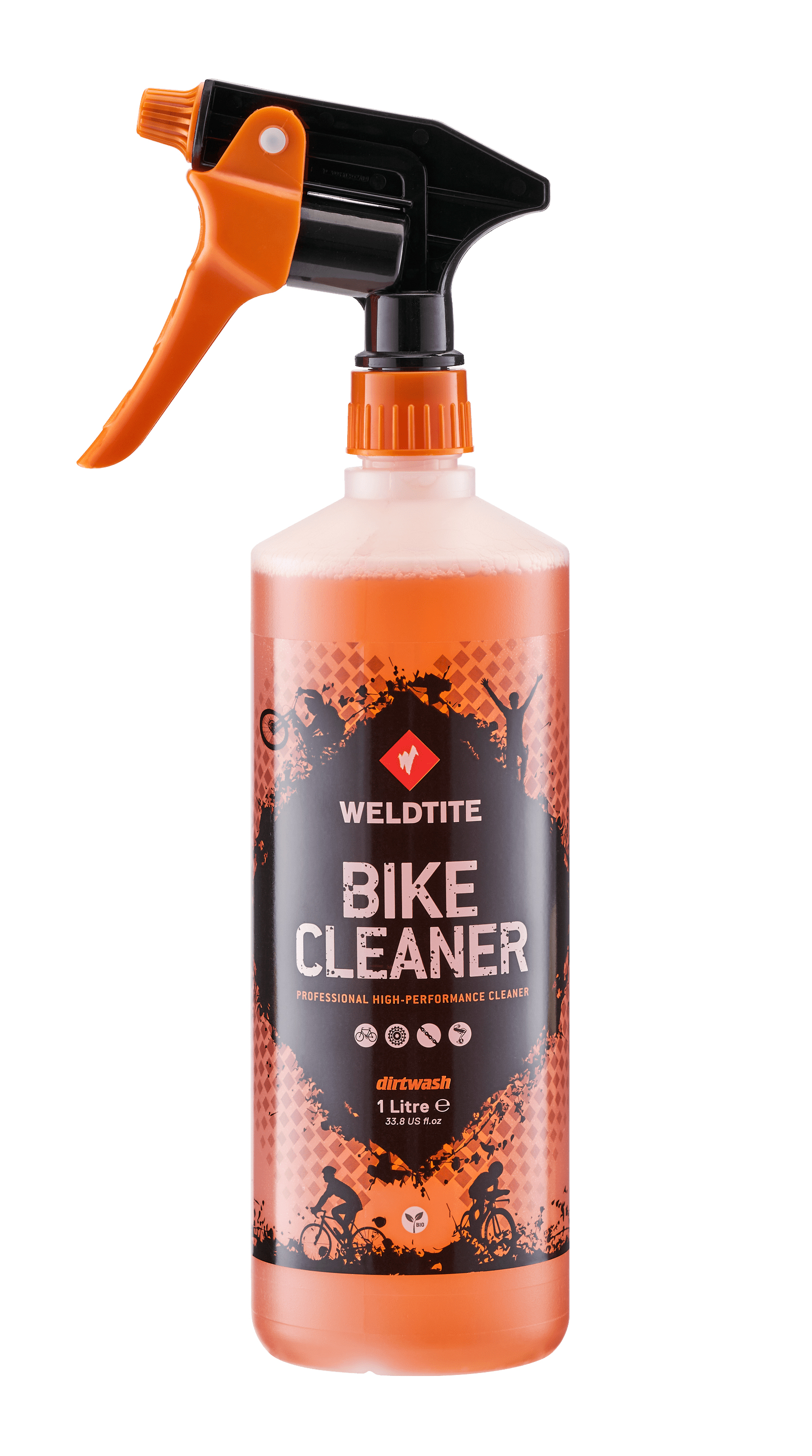 Очищувач велосипеда Weldtite 03028 BIKE CLEANER, (шампунь для велосипедів) 1л фото 