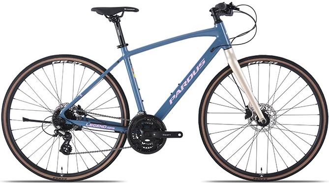 Велосипед 28" Pardus LEGEND SPORT рама - L 2023 Blue/Pink