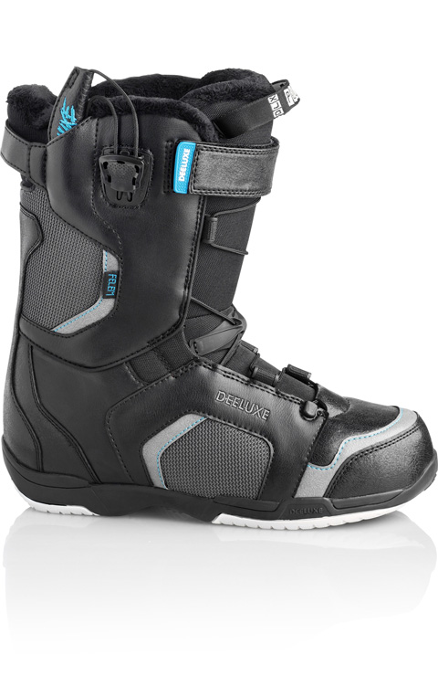 Ботинки сноубордические Deeluxe Felem размер 29,5 black/gray