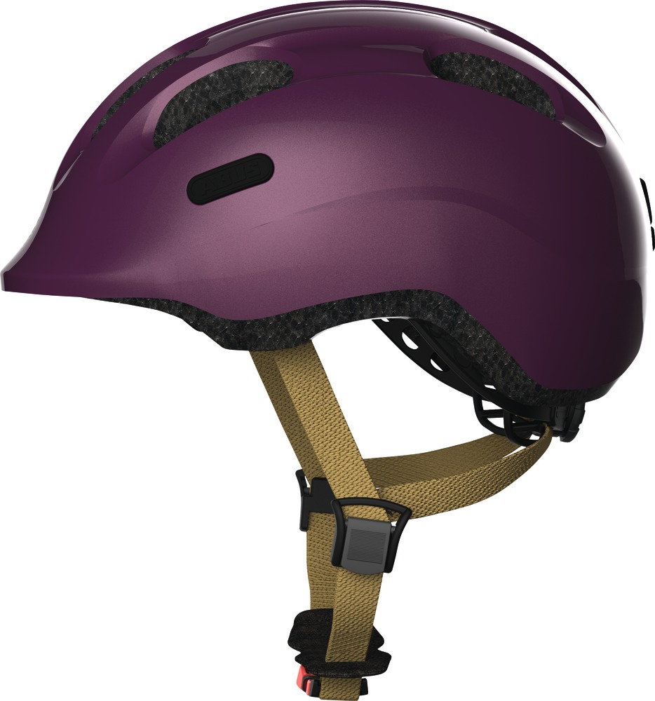 Шлем детский ABUS SMILEY 2.0, размер M (50-55 см), Royal Purple, фиолетовый фото 