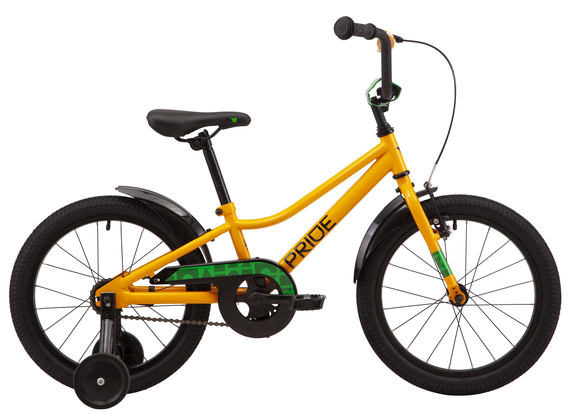 Велосипед 18" Pride FLASH 18 2023 оранжевый