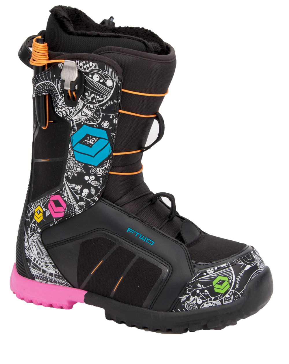 Ботинки сноубордические F2 Aura women размер 25,0 black 