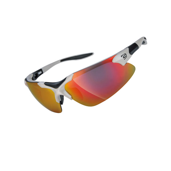 Окуляри EXUSTAR CSG17-WH змінна лінза в комплекті + знімний ремінець, захист від ультрафіолету, білі