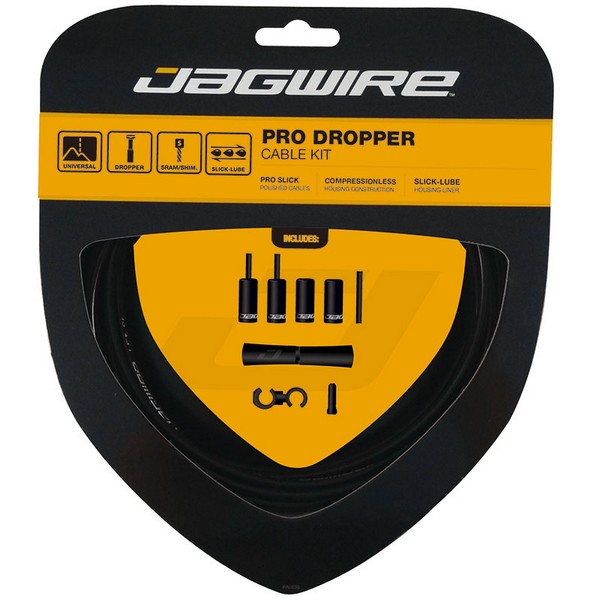 Комплект JAGWIRE Pro Dropper Kit PCK600 для подседельных штырей с дроппером, black