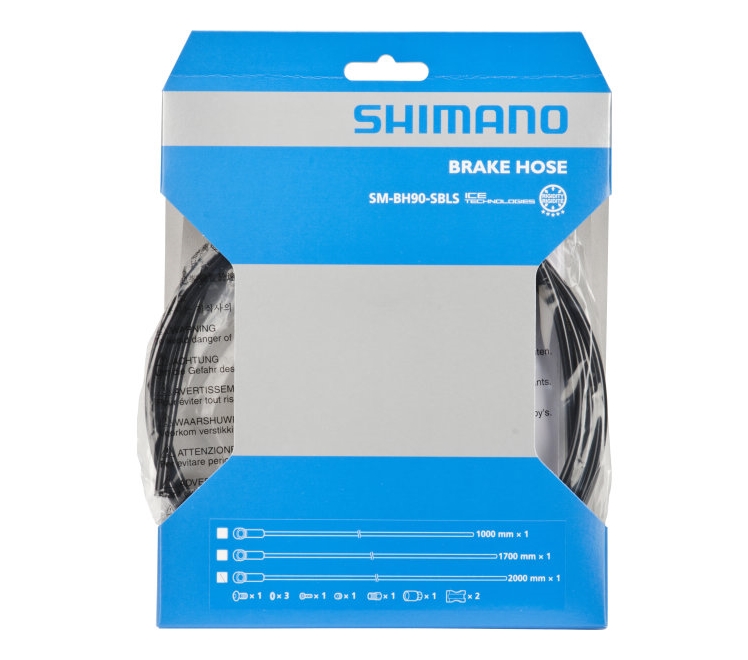 Гидролиния для дискового тормоза Shimano SAINT SM-BH90-SBLS, 1000мм