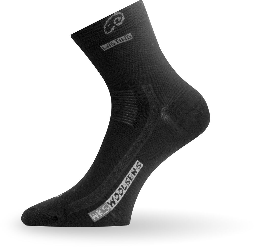 Термошкарпетки Lasting трекінг WKS 900, розмір S, чорні фото 