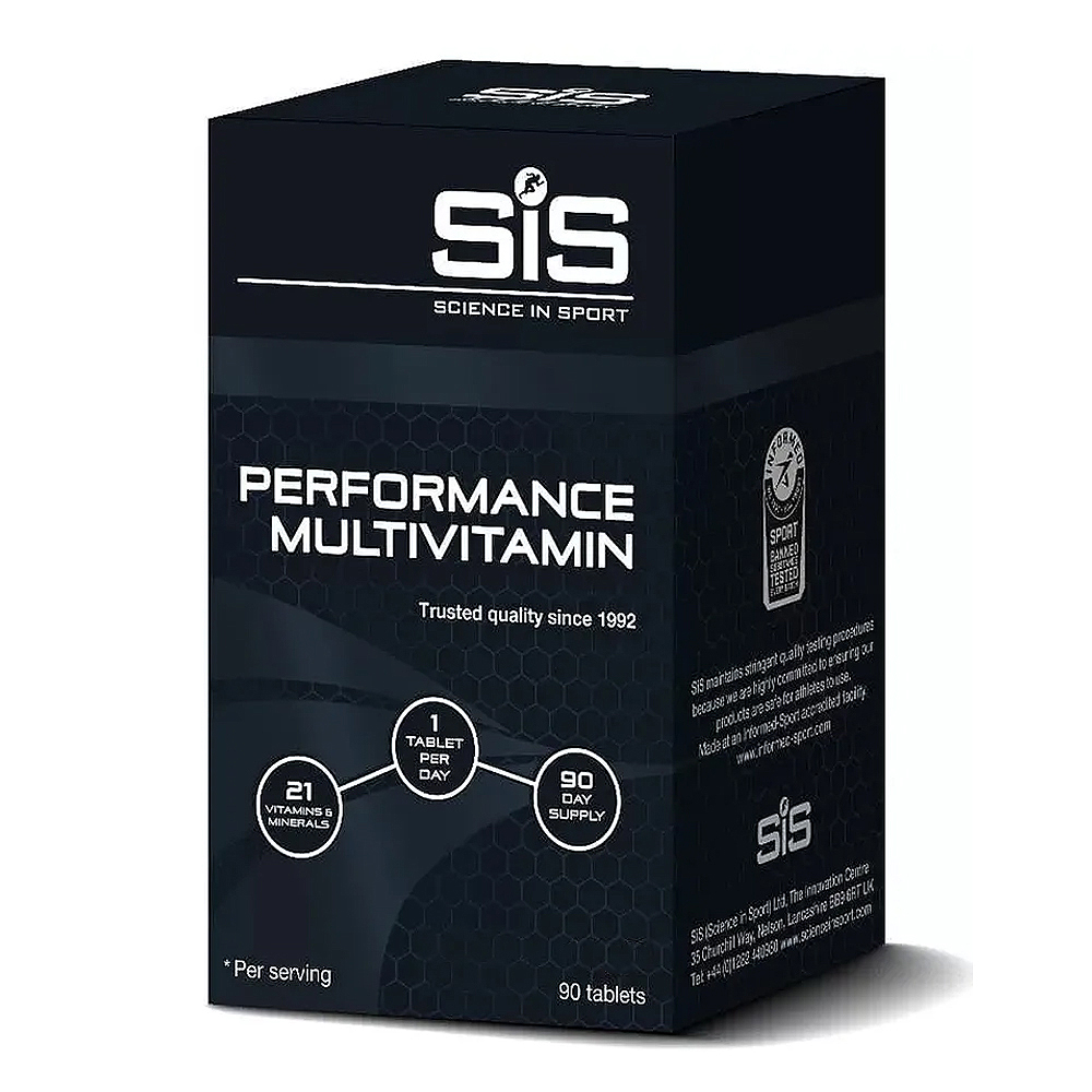 Комплекс вітамінів та мінералів SiS PERFORMANCE MULTIVITAMIN, 90 таблеток фото 