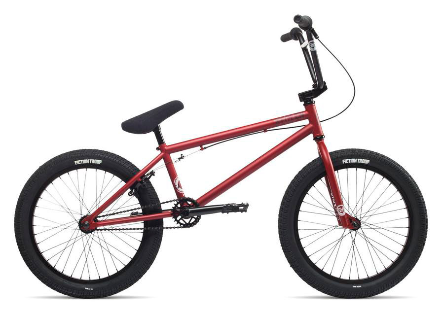 Велосипед 20 "Stolen CASINO XL рама - 21" flat red (темно-червоний) 2018 фото 