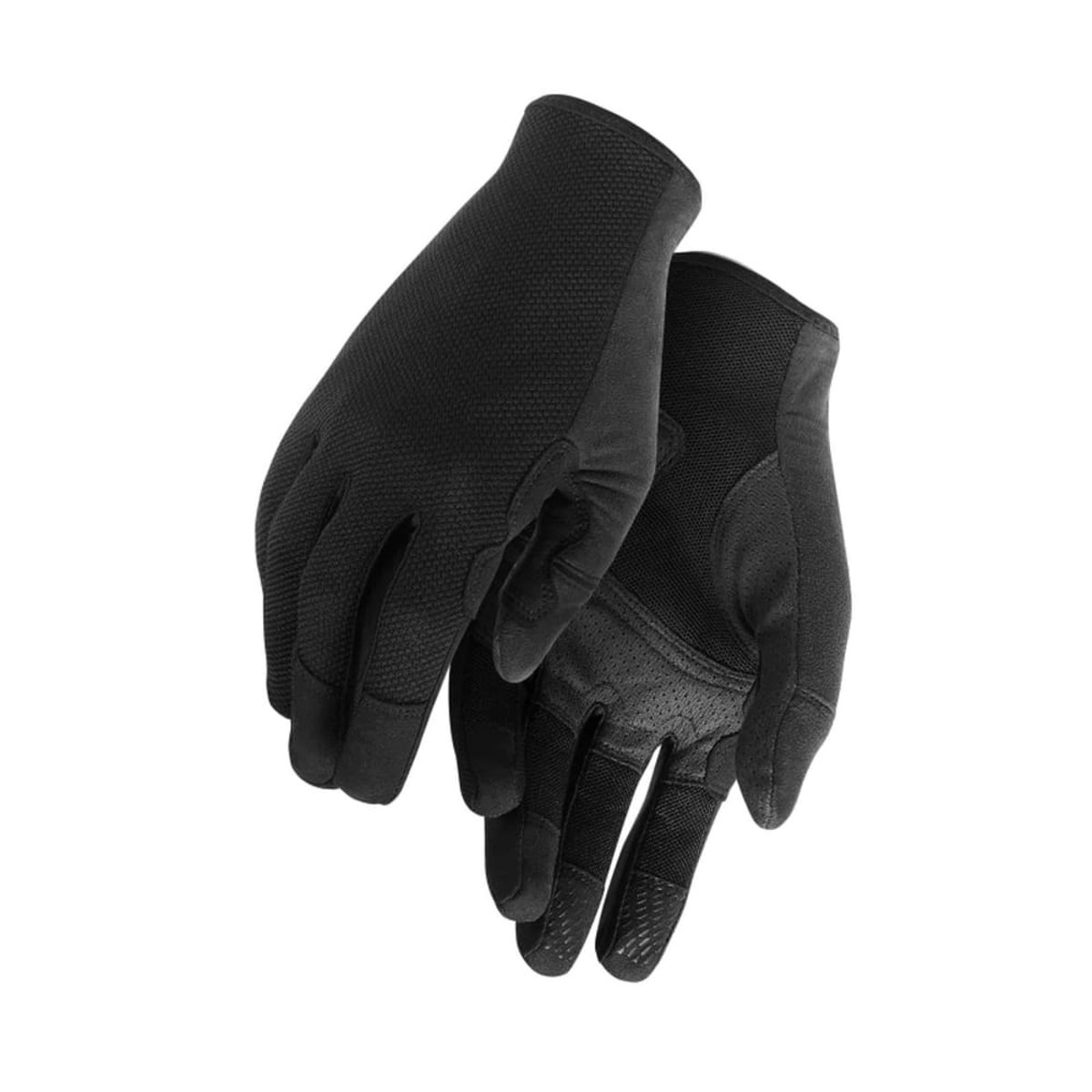 Перчатки ASSOS Trail FF Gloves Black Series, с закрытыми пальцами, черные, M фото 