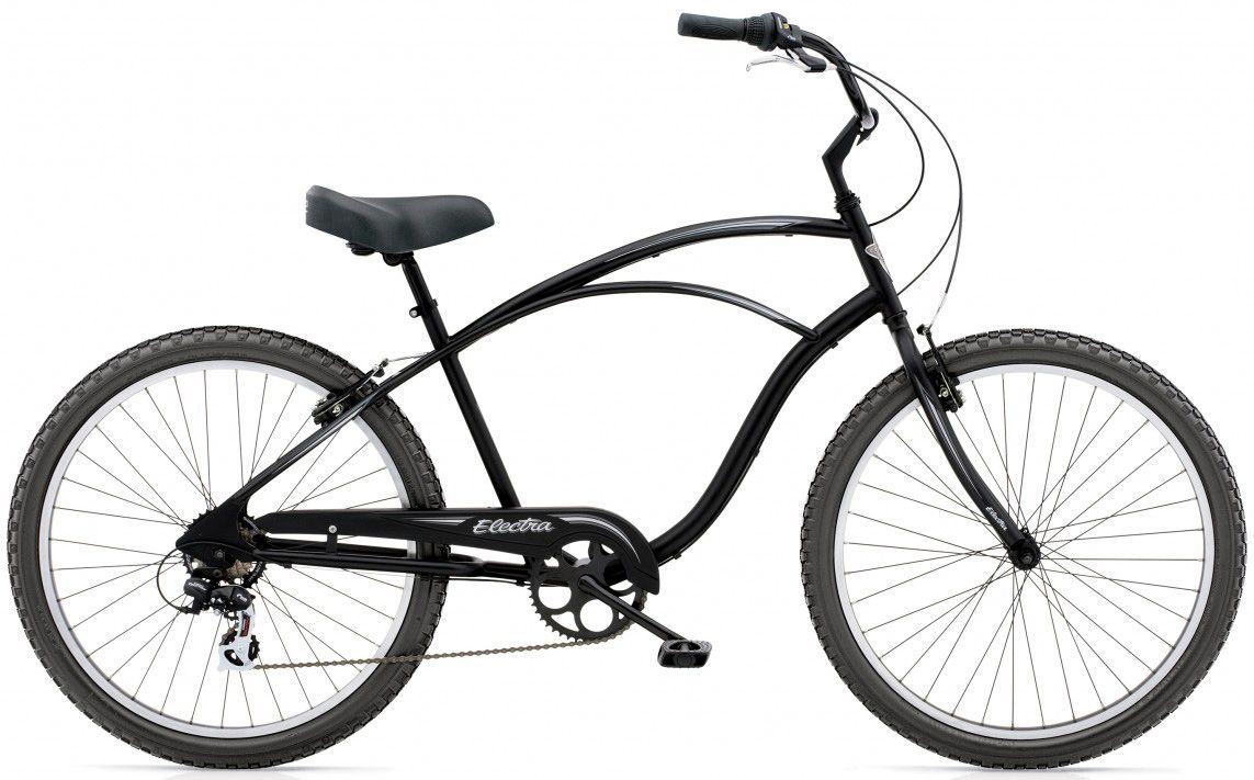 Велосипед 26 "Electra Cruiser 7D Men's Black satin фото 