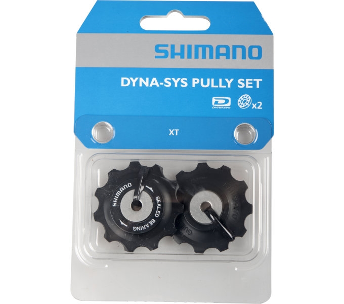 Ролики переключателя Shimano RD-M773 Deore XT/SLX, 10-ск., комплект (верхний + нижний)