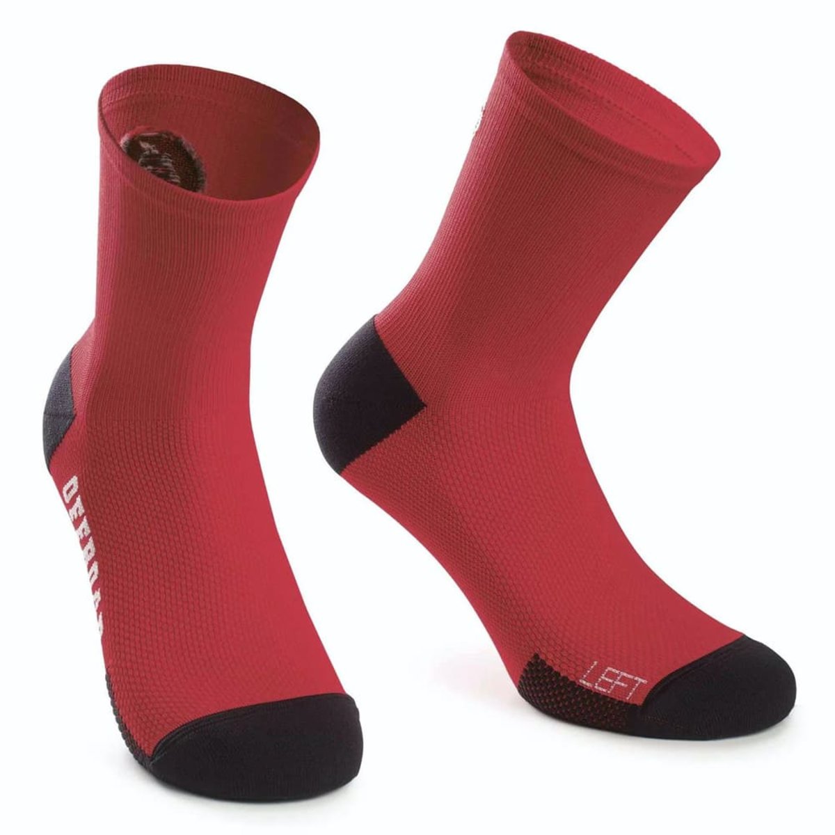 Носки ASSOS XC Socks Rodo Red, красные 0/35-38