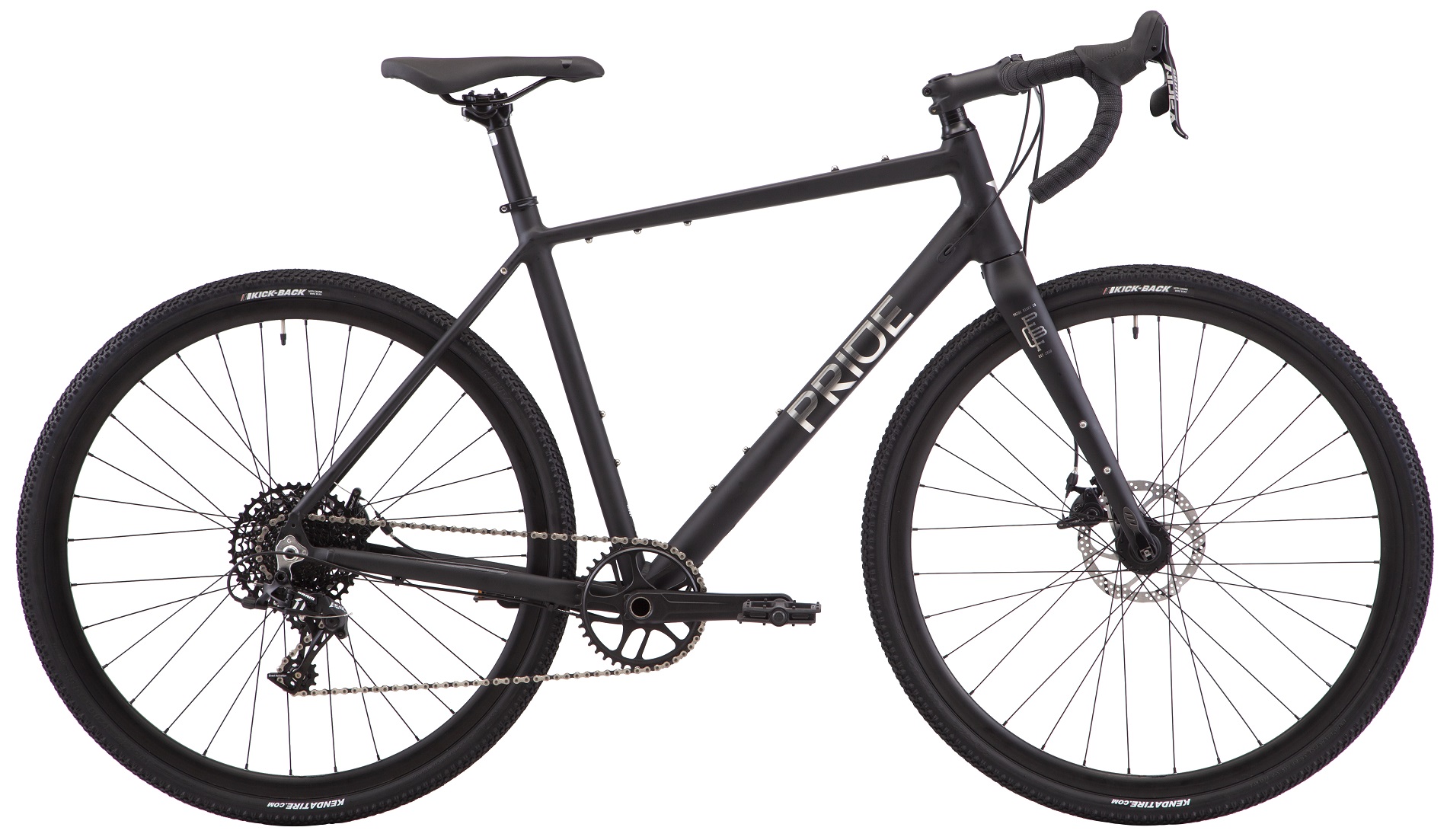 Велосипед 28" Pride ROCX 8.3 рама - S 2024 чорний фото 