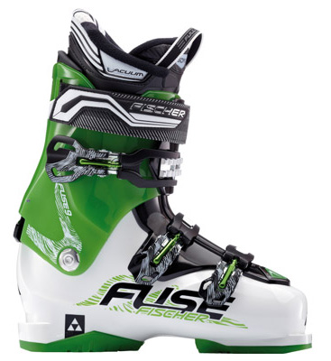 Гірськолижні черевики Fischer Fuze 9 Vacuum CF бел./Чер./Зел. Розмір 29,5