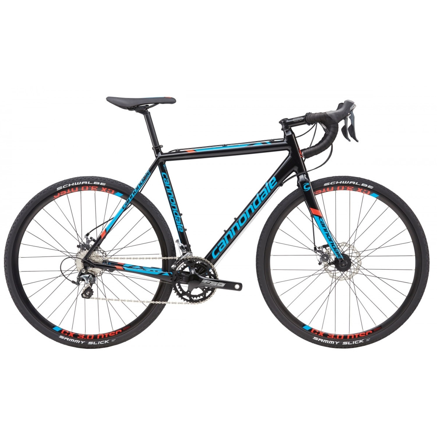 Велосипед 28" Cannondale CAADX Tiagra Disc рама - 51см черный с синим CYN 2016