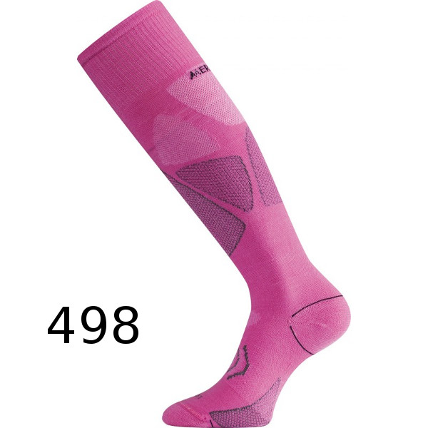 Термоноски Lasting лыжи SWL 498, размер M, розовые