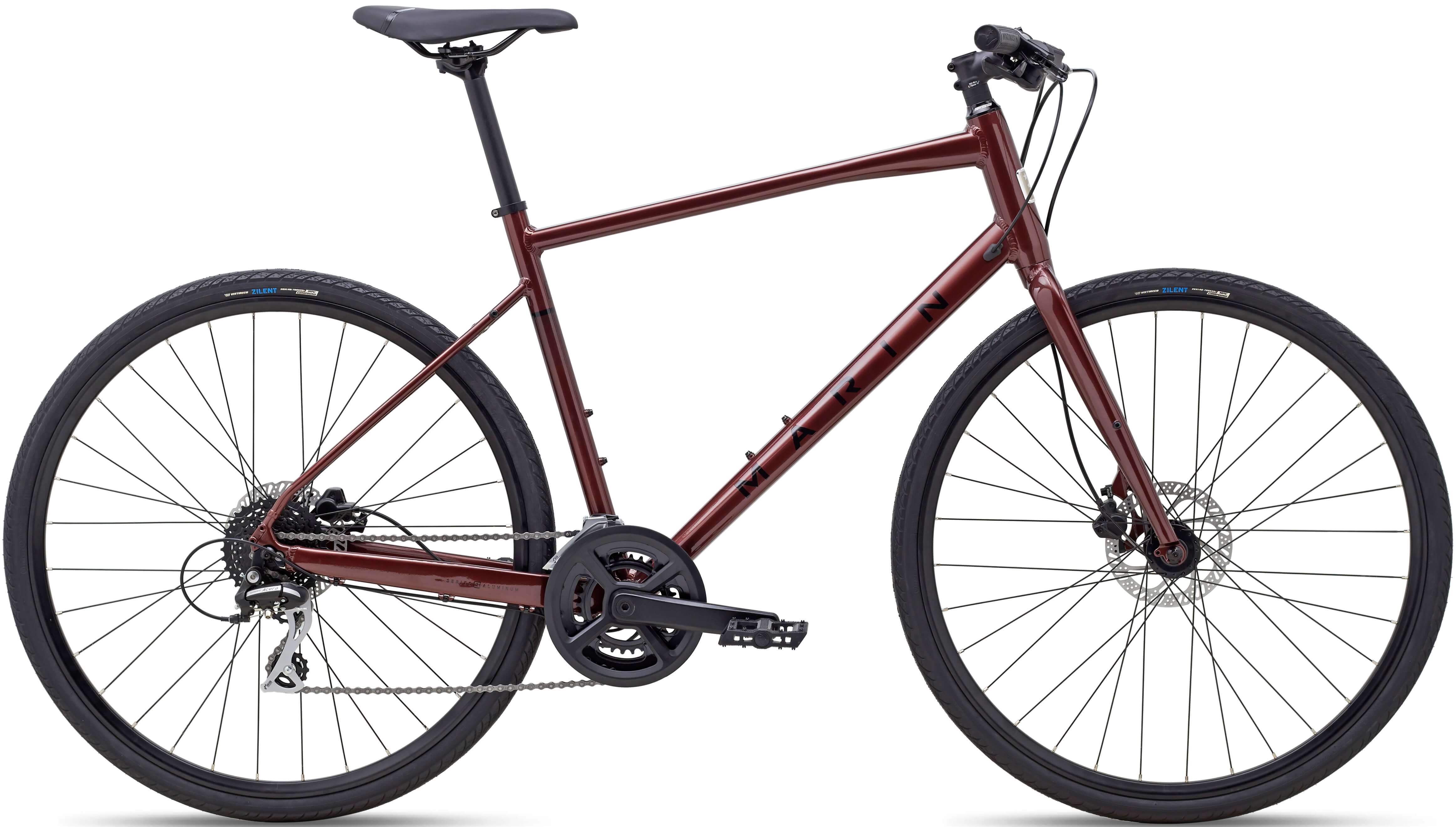 Велосипед 28" Marin FAIRFAX 2 рама - L 2022 MAROON/BLACK