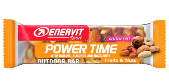 Батончик Enervit Sport PowerTime, фрукти й горіхи, 35г