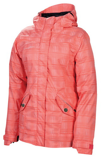 Куртка 686 Reserved Luster Insulated жен.S, Coral Heather Plaid