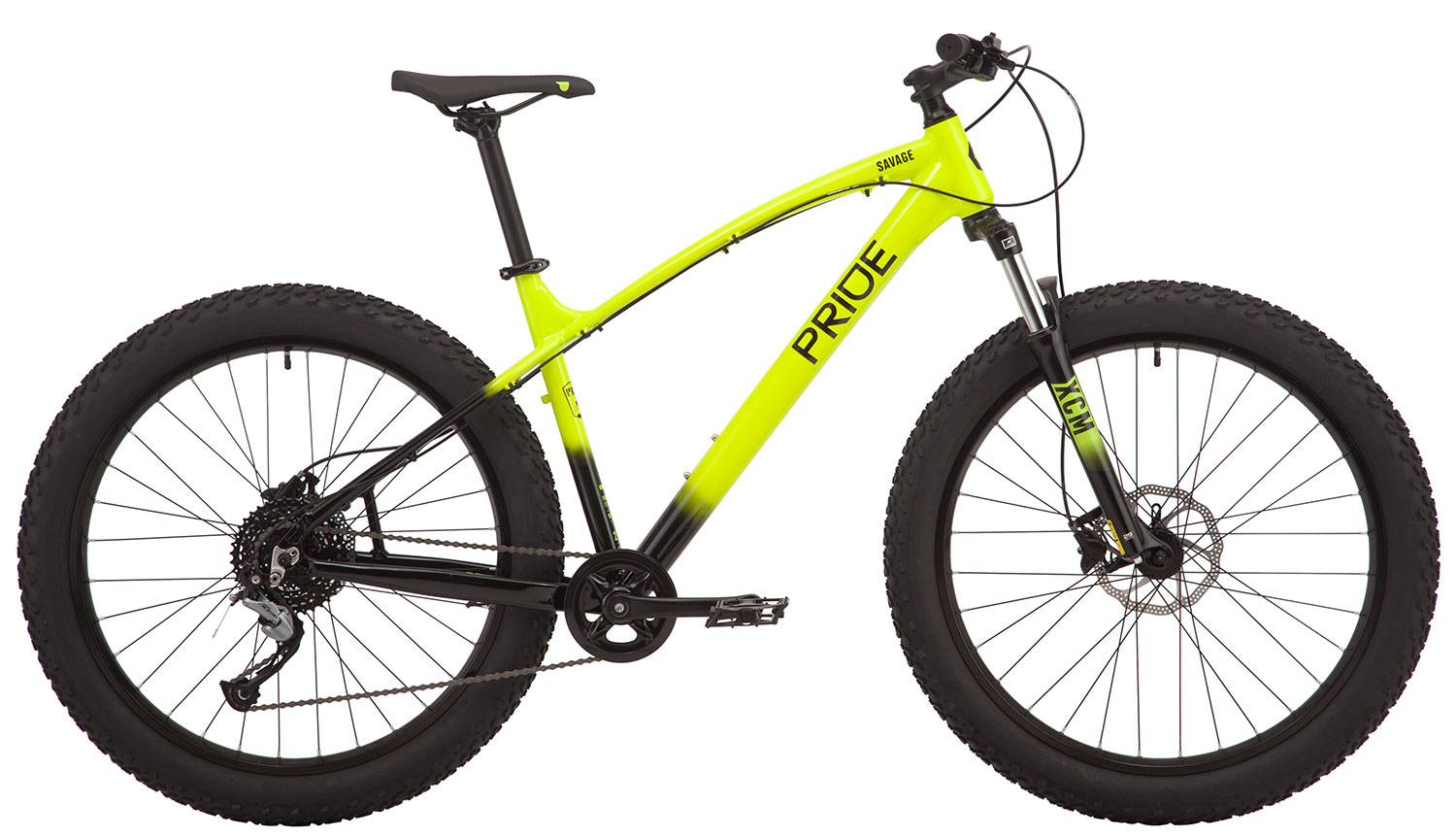 Велосипед 27,5" Pride SAVAGE 7.1 рама - XL желтый 2019