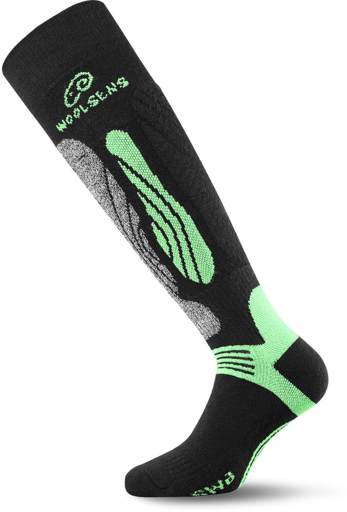 Термошкарпетки Lasting лижі SWI 906, розмір XL, чорні/зелені