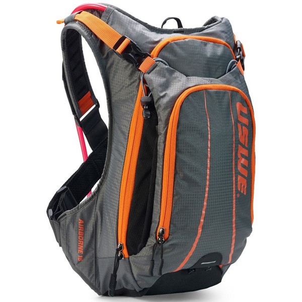 Рюкзак USWE AIRBORNE 15, сірий з помаранчевим фото 