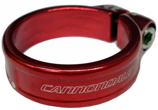 Подседельный хомут Cannondale (35.0 мм) под трубу 31.6, красный KP164/RED