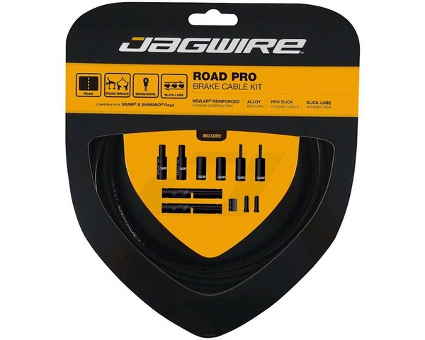 Комплект JAGWIRE Road Pro Brake Kit PCK200 для тормозов шоссе, black фото 