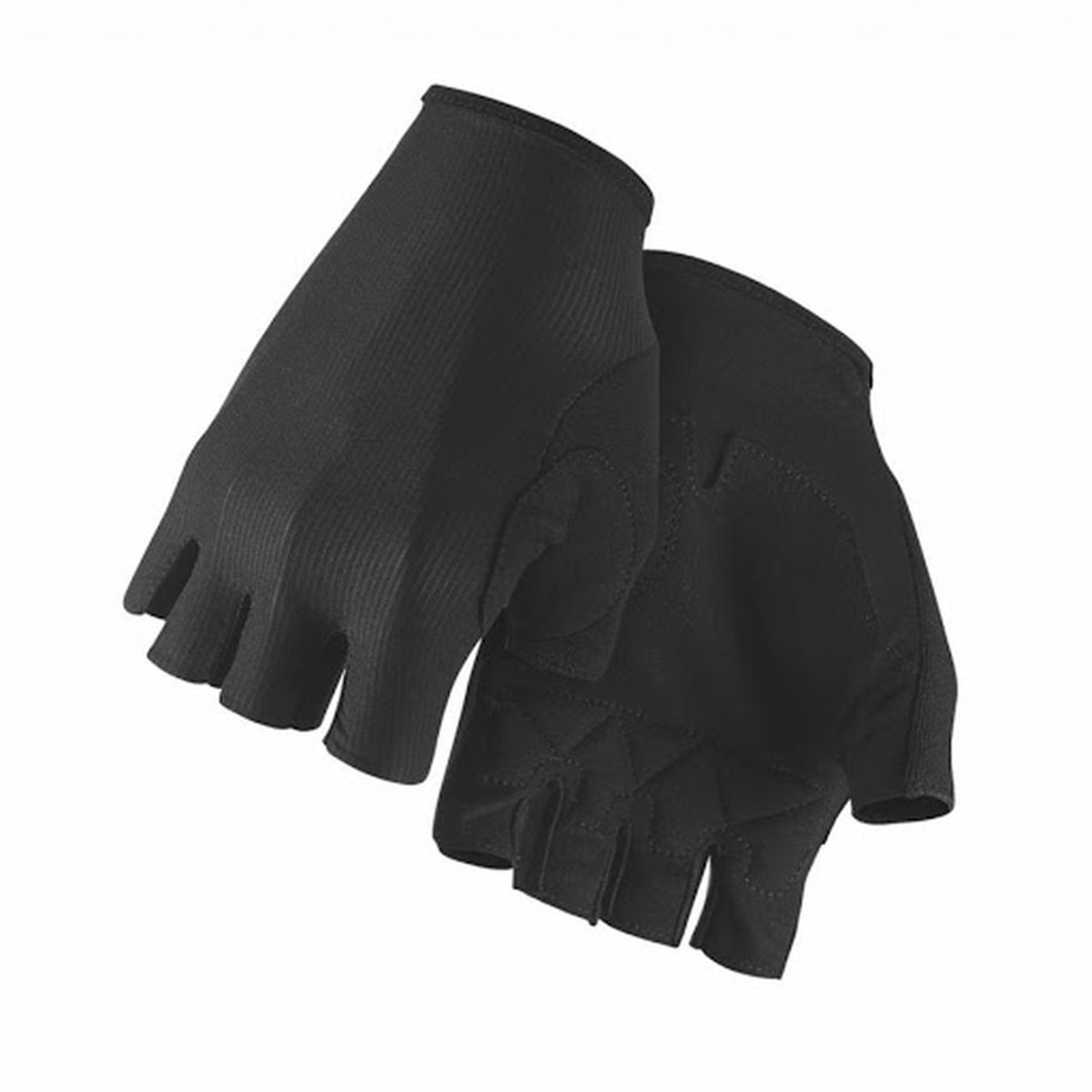 Перчатки ASSOS Equipe RS Aero SF Gloves Black Series, без пальців, чорні, S фото 