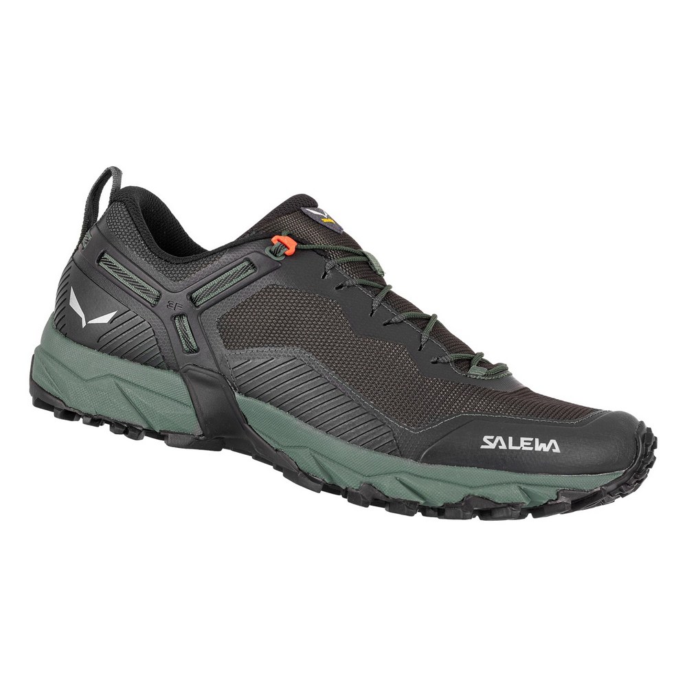 Кросівки Salewa MS ULTRA TRAIN 3 61388 5329 чоловічі, розмір 42,5, чорні/зелені фото 