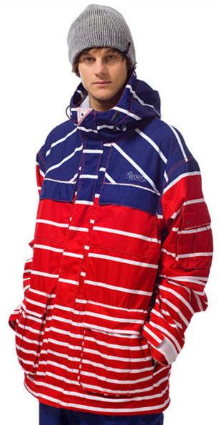 Куртка Eleven Unis розмір M navy/red фото 