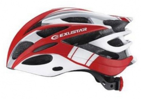 Шлем EXUSTAR BHM106 размер M/L 58-62см красный фото 