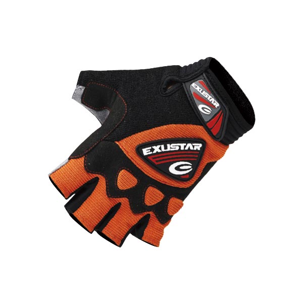 Перчатки EXUSTAR CG930 черно-оранжевый S