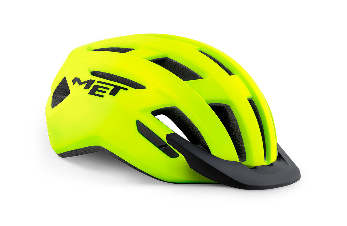 Шлем Met ALLROAD SAFETY размер S (52-56), yellow matt, желтый матовый