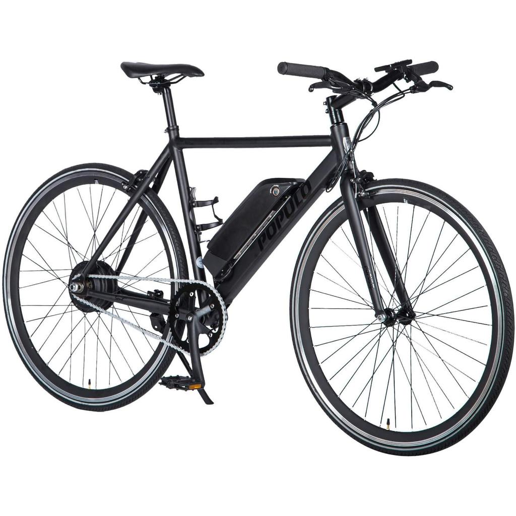 Велосипед 28" Populo Sport V2 електро привід 250W Black розмір 55cm (M)