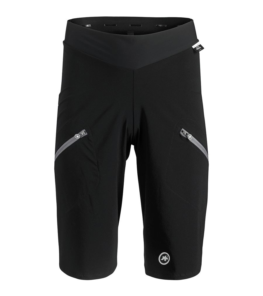 Велошорты ASSOS Trail Cargo Half Shorts, мужские, черные, L