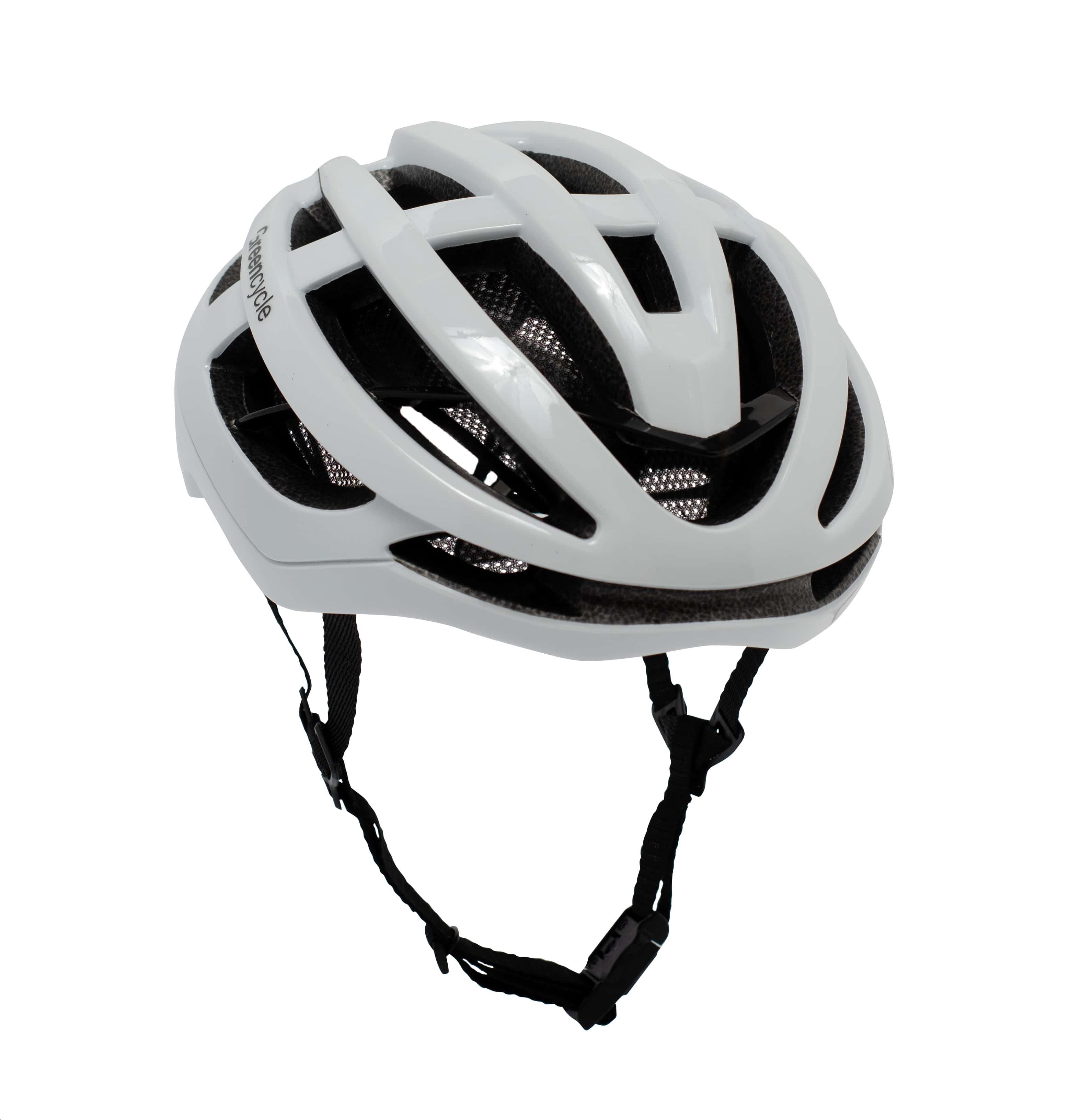 Шлем Green Cycle ROCX размер 58-61см белый глянец фото 