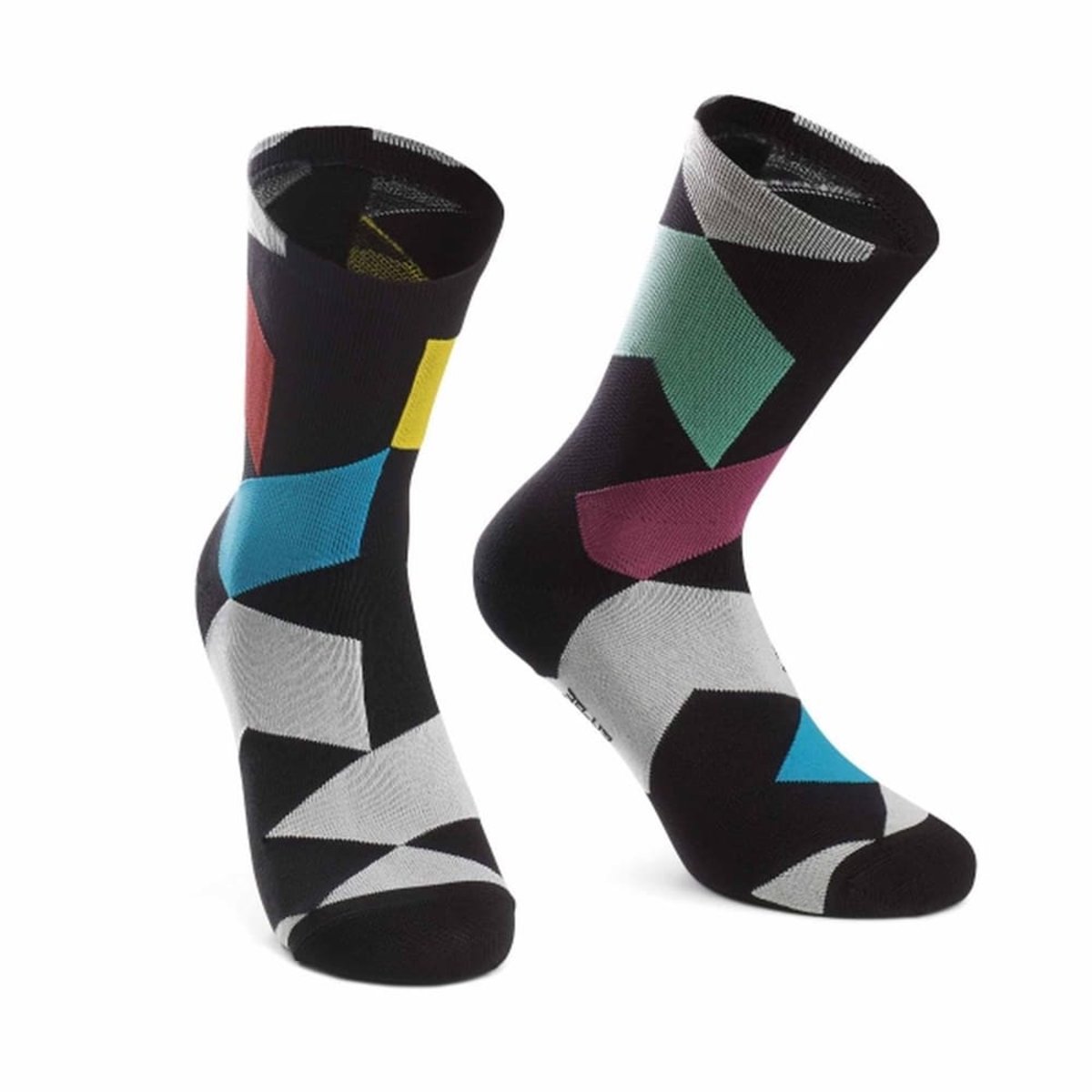 Носки ASSOS Rock Socks Booster, разноцветные 0/36-39 фото 