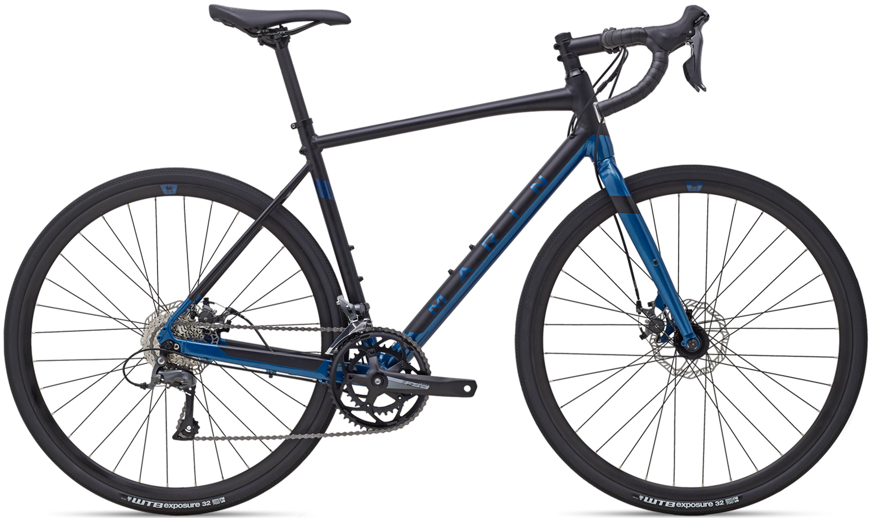 Велосипед 28" Marin GESTALT рама - 54см 2022 Gloss Black/Blue