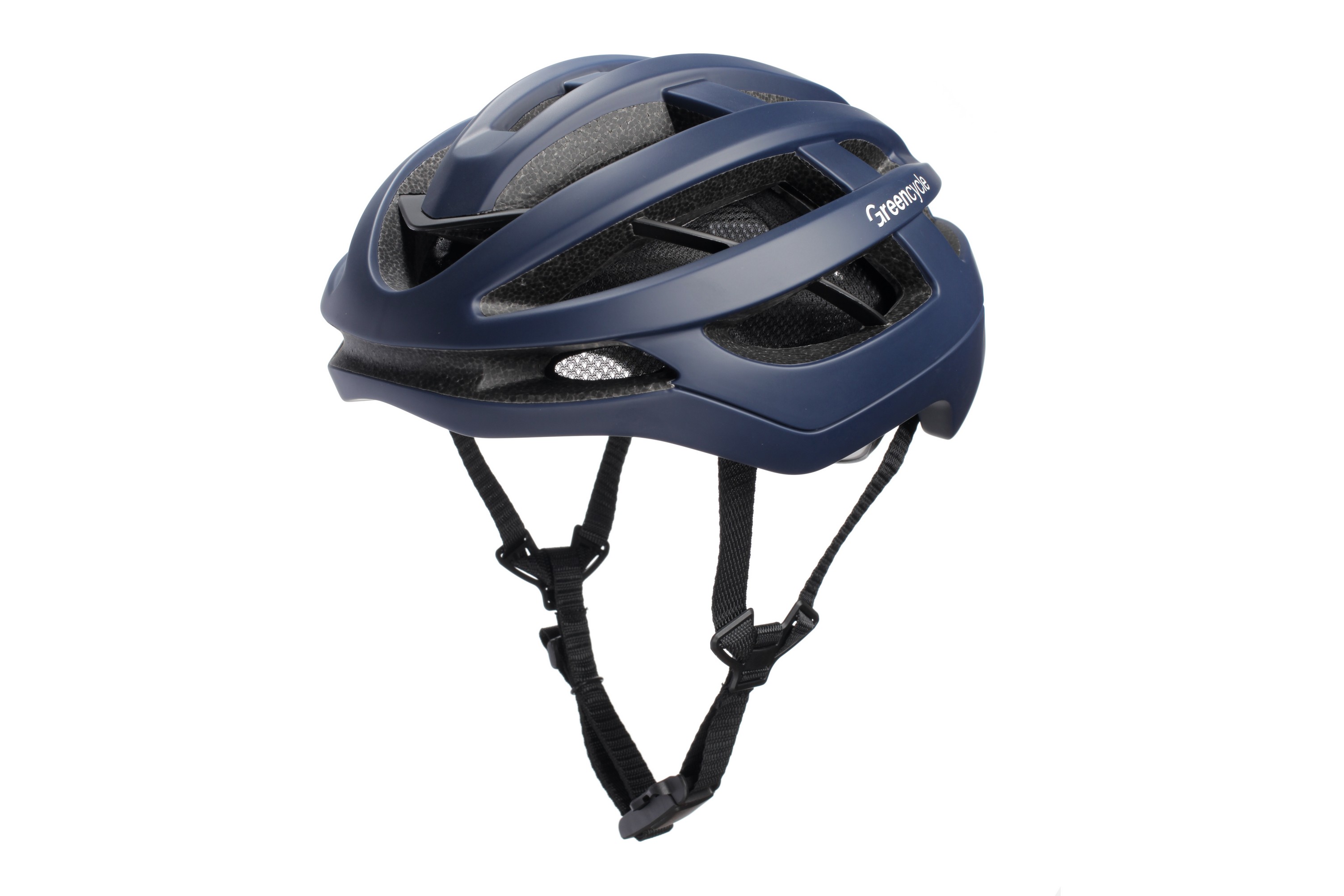Шлем Green Cycle ROCX размер 54-58см темно-синий мат фото 