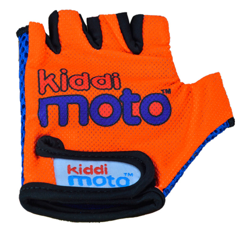 Перчатки детские Kiddimoto orange, размер М на возраст 4-7 лет