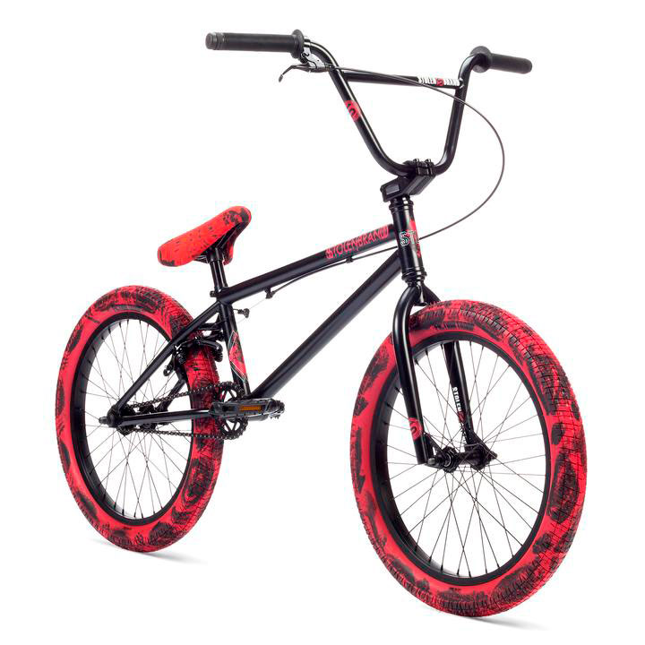Велосипед 20" Stolen CASINO 1 2019 BLACK/RED TIE DYE фото 