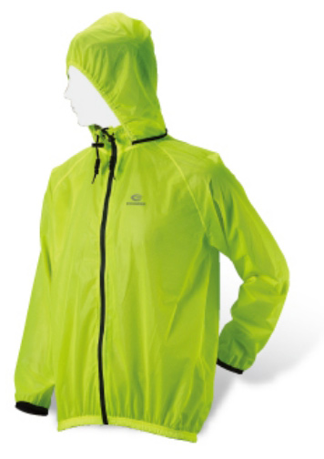 Куртка EXUSTAR CJK014, дождевик, размер S, салатовая