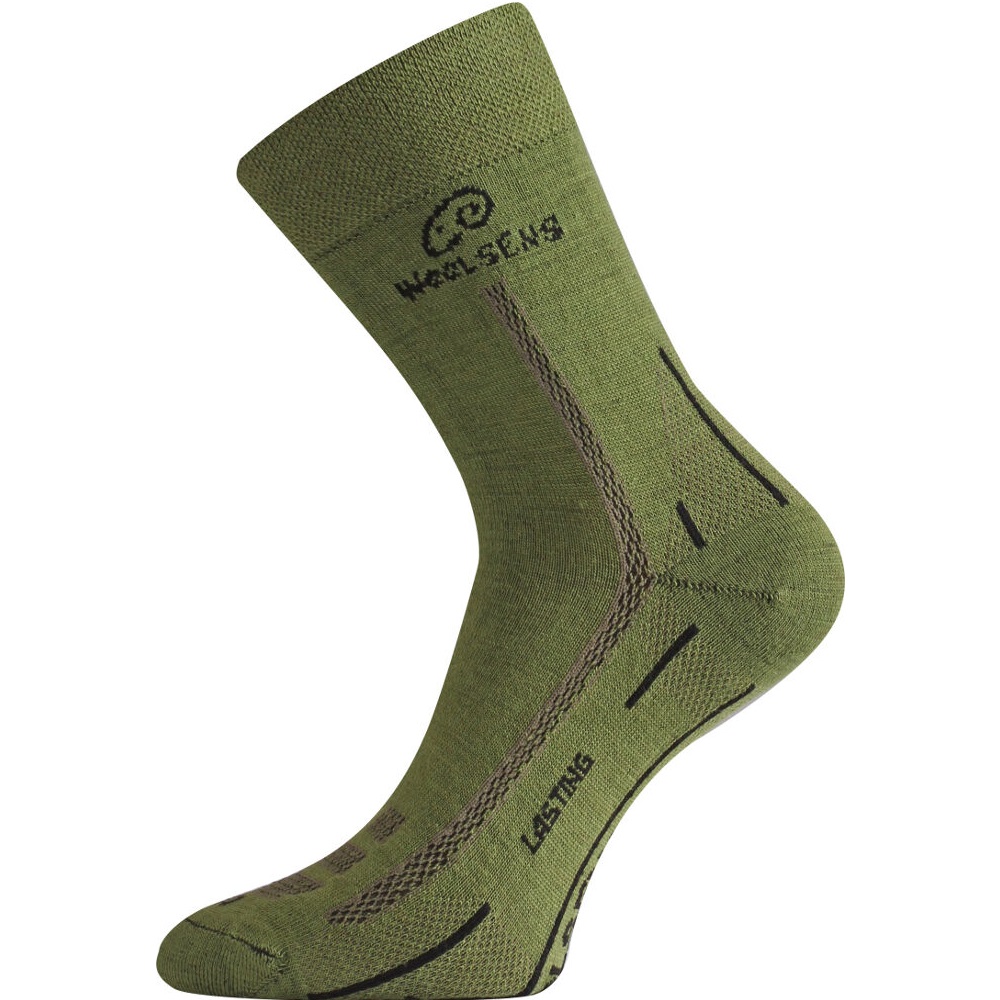 Термошкарпетки Lasting трекінг WLS 699, розмір L, зелені