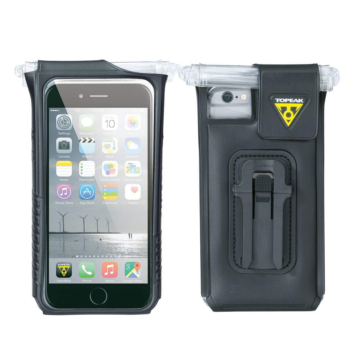 Сумка для телефона Topeak Smartphone DryBag, сумісна з iPhone 6 / 6S / 7, з фікс.F55, 57г, чорний. фото 