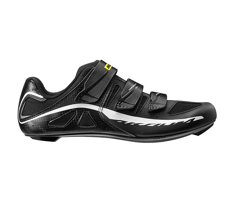 Обувь Mavic AKSIUM II, размер UK 12 (47 1/3, 299мм) Black/White/Bk черно-белая
